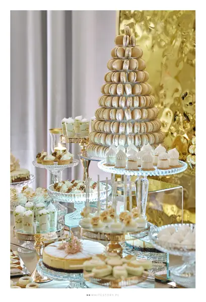 Słodki stół na weselu — Wedding Design