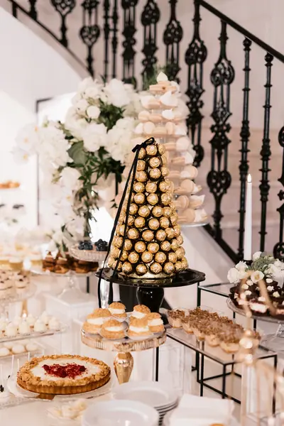 Słodki stół na weselu — Wedding Design