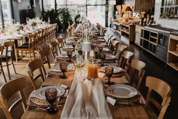 Nakrycie stołu weselnego — Wedding Design