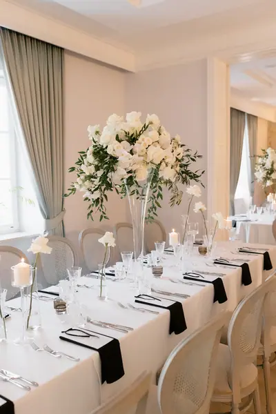 Nakrycie stołu weselnego — Wedding Design