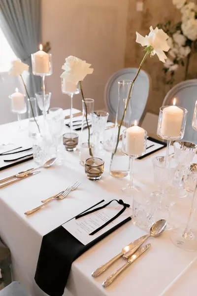 Nakrycie stołu weselnego — Wedding Design